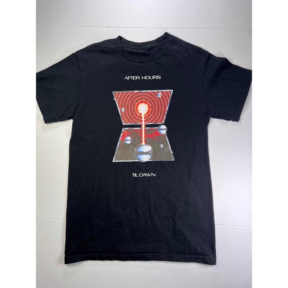 XO The Weeknd After Hours Til Dawn Tour T-Shirt Men Small Black 2022 Graphic Tee